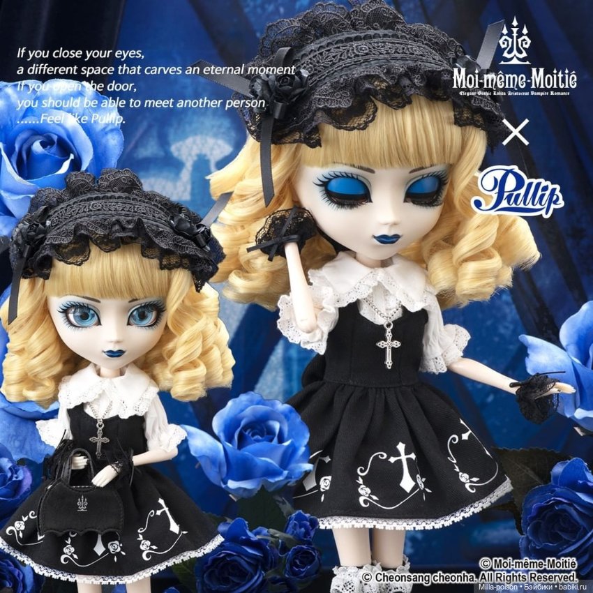 Новинка от Pullip 2022: Pullip Mana Elegant Gothic Lolita Rose Сross (фото 4)