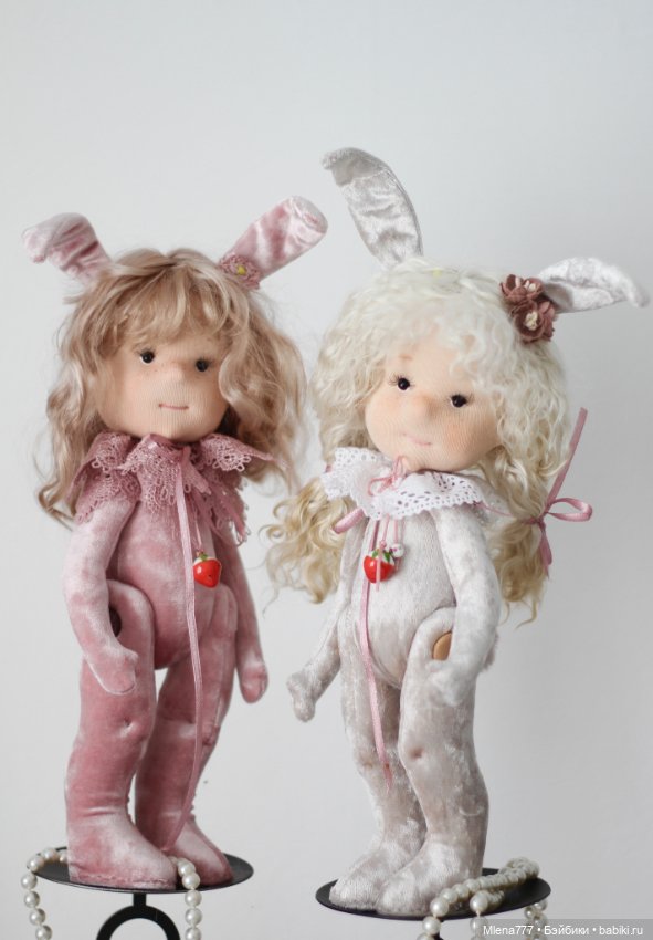 Бетти интерьерная зайка-кукла (фото 6)
