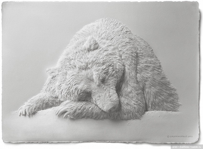 Бумажные скульптуры от Кэльвина Николлса (Calvin Nicholls) (фото 6)