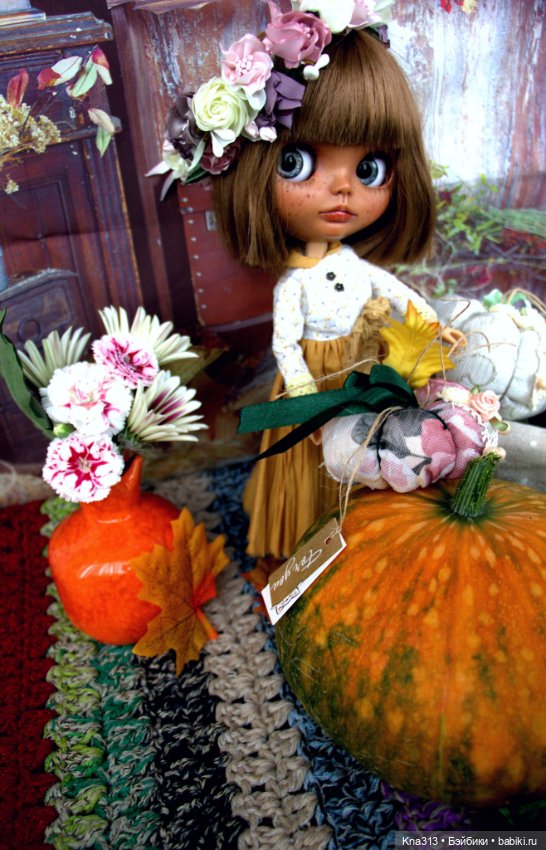 Осенние тыковки — Кукольная миниатюра своими руками: еда (фото 7)