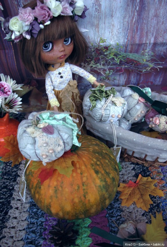Осенние тыковки — Кукольная миниатюра своими руками: еда (фото 10)