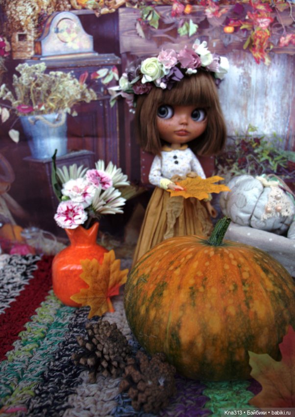 Осенние тыковки — Кукольная миниатюра своими руками: еда