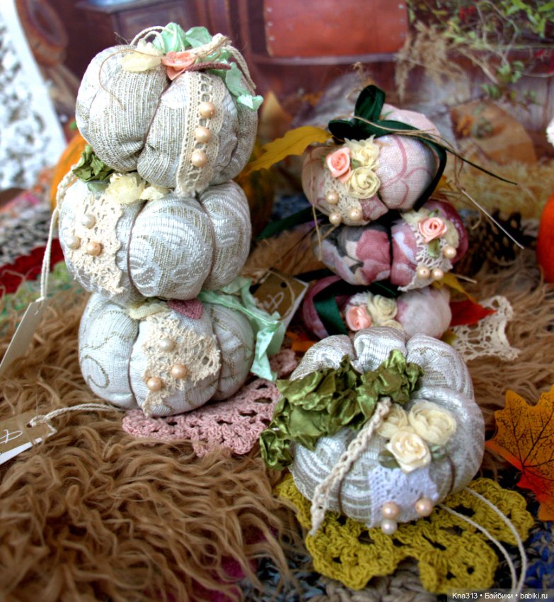 Осенние тыковки — Кукольная миниатюра своими руками: еда