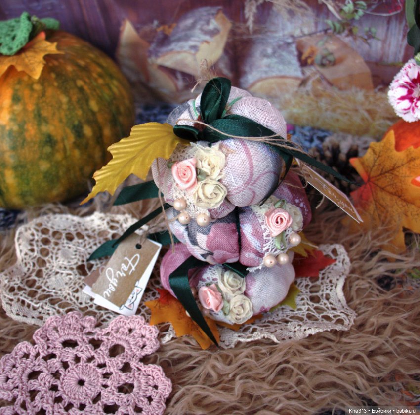 Осенние тыковки — Кукольная миниатюра своими руками: еда