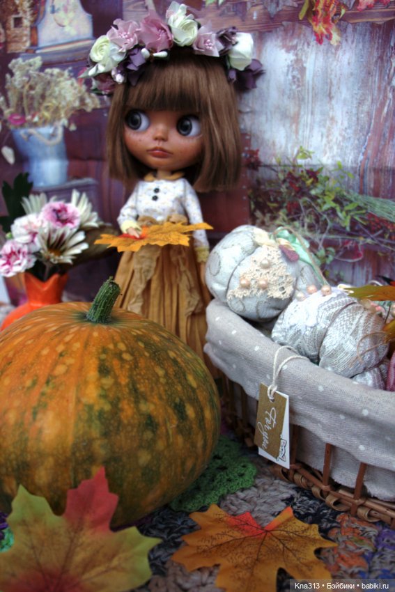 Осенние тыковки — Кукольная миниатюра своими руками: еда (фото 2)