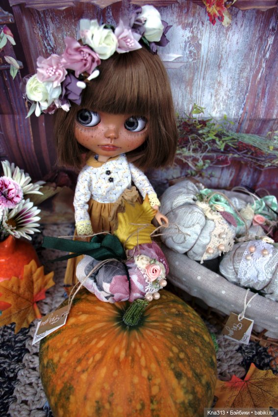 Осенние тыковки — Кукольная миниатюра своими руками: еда (фото 9)