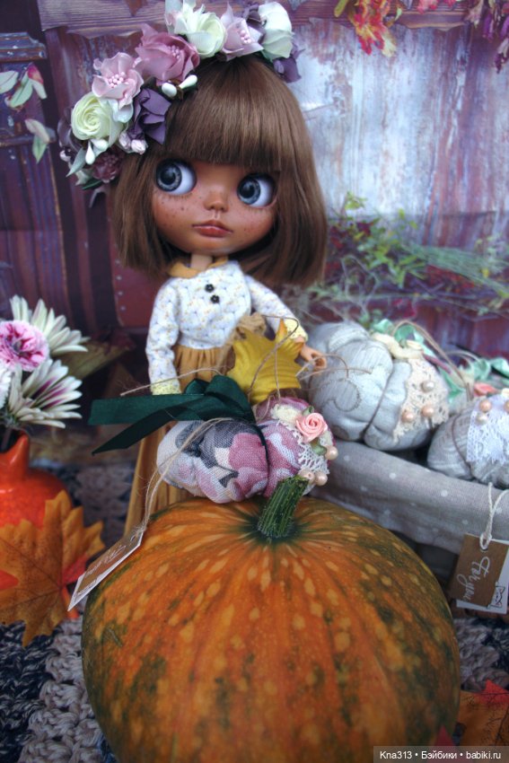 Осенние тыковки — Кукольная миниатюра своими руками: еда (фото 6)