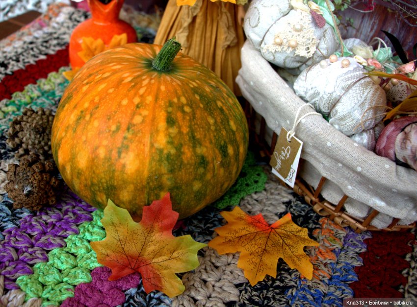 Осенние тыковки — Кукольная миниатюра своими руками: еда (фото 4)