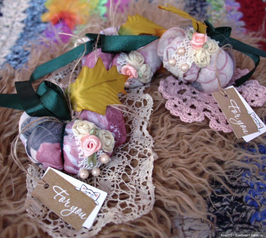 Осенние тыковки — Кукольная миниатюра своими руками: еда