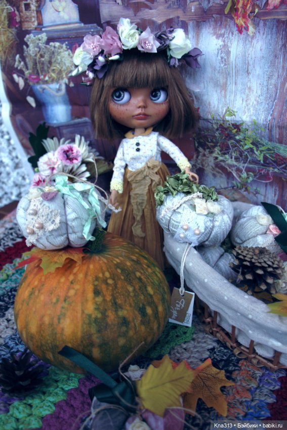 Осенние тыковки — Кукольная миниатюра своими руками: еда