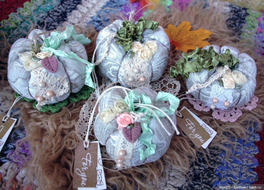 Осенние тыковки — Кукольная миниатюра своими руками: еда