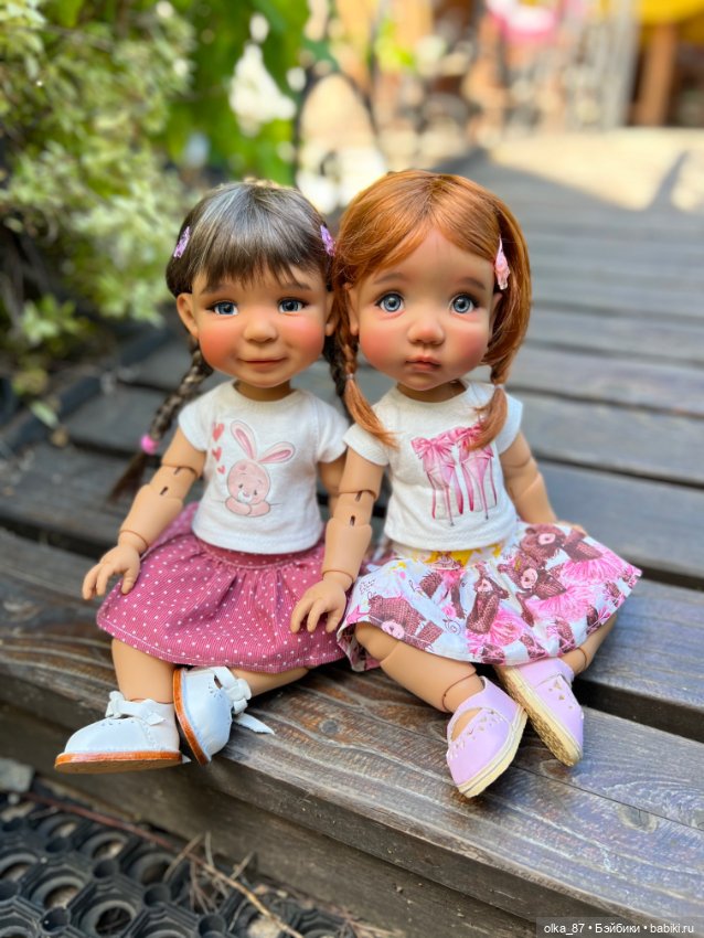 Двое из ларца. Мае и Айя Meadow dolls (фото 6)