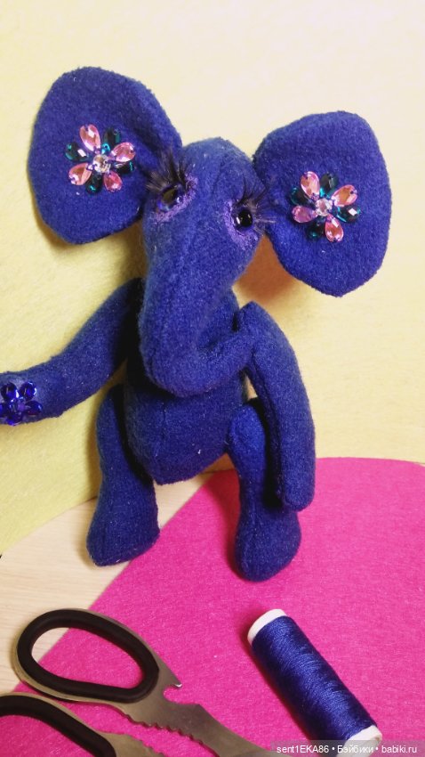 Слоняшка — Текстильные игрушки и примитивы: кофейные