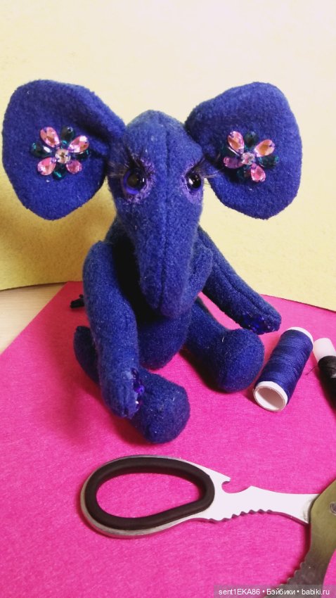 Слоняшка — Текстильные игрушки и примитивы: кофейные (фото 5)