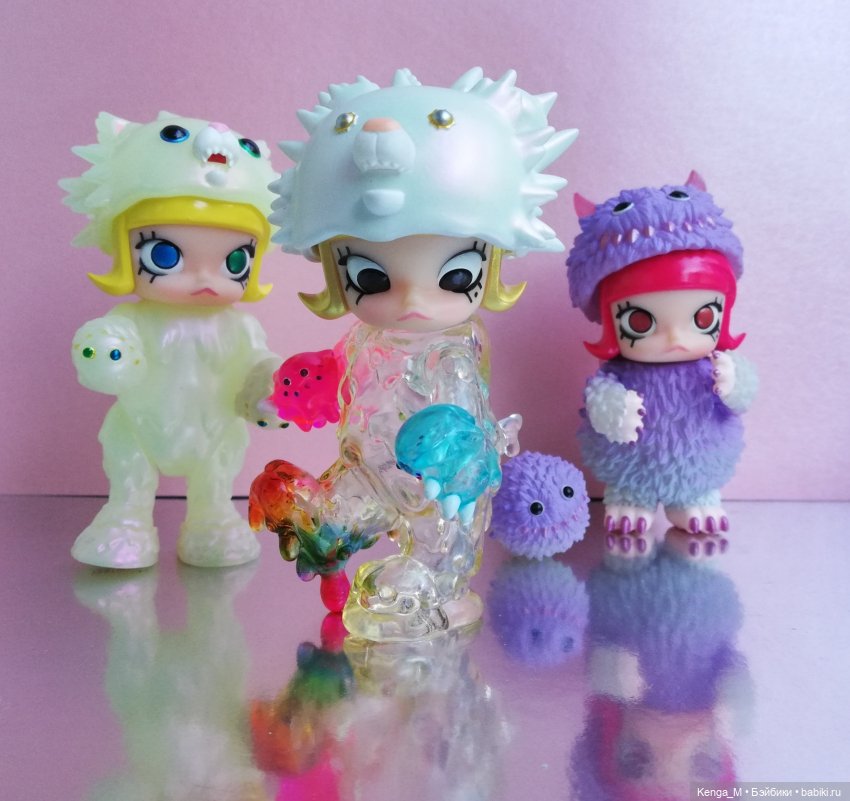 Фигурки popmart Molly. Erosion Molly costume (фото 3)