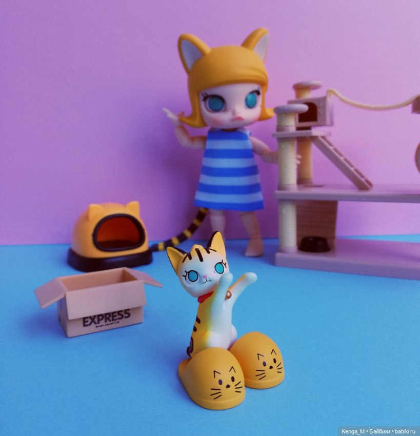 Popmart Molly cat. Молли-кошечка (фото 5)