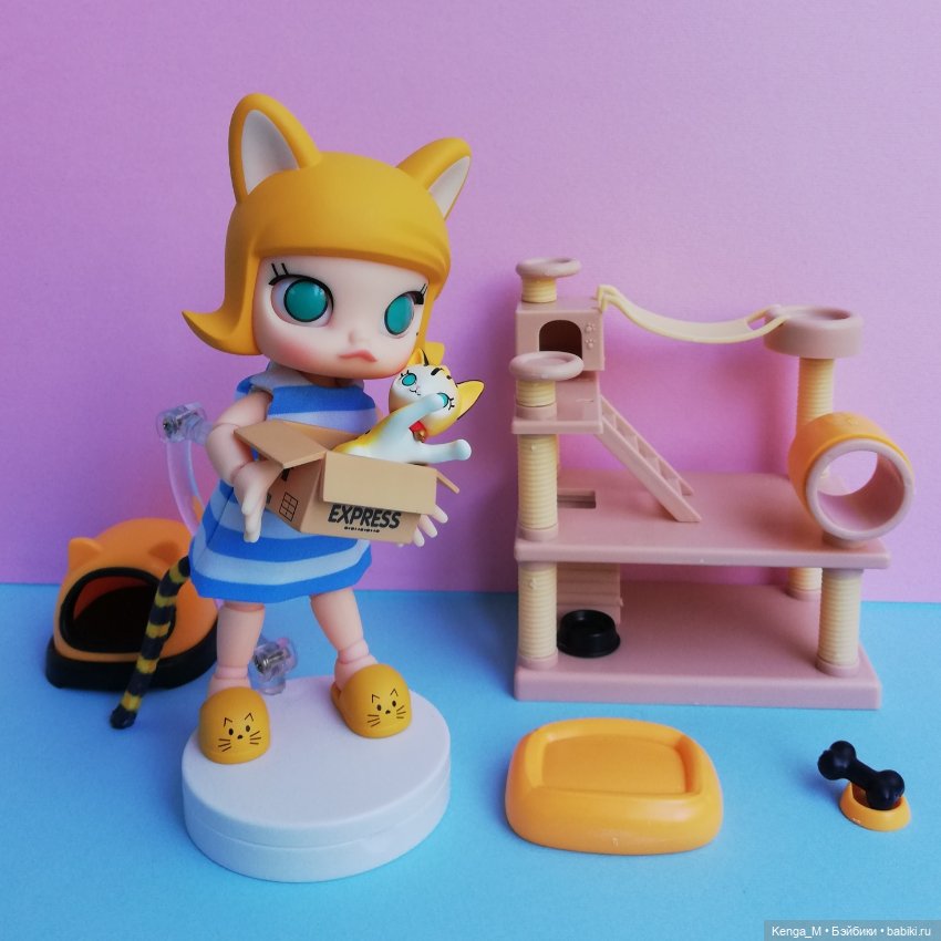 Popmart Molly cat. Молли-кошечка (фото 6)