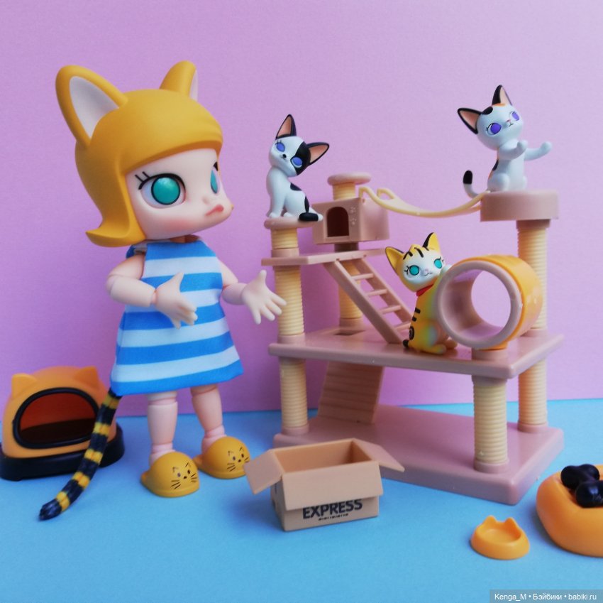 Popmart Molly cat. Молли-кошечка (фото 3)