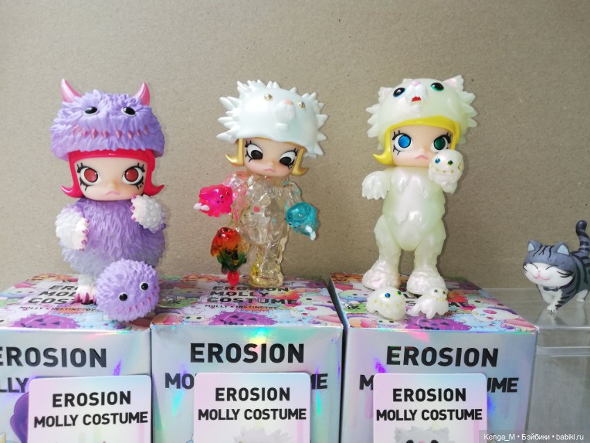 Фигурки popmart Molly. Erosion Molly costume (фото 6)