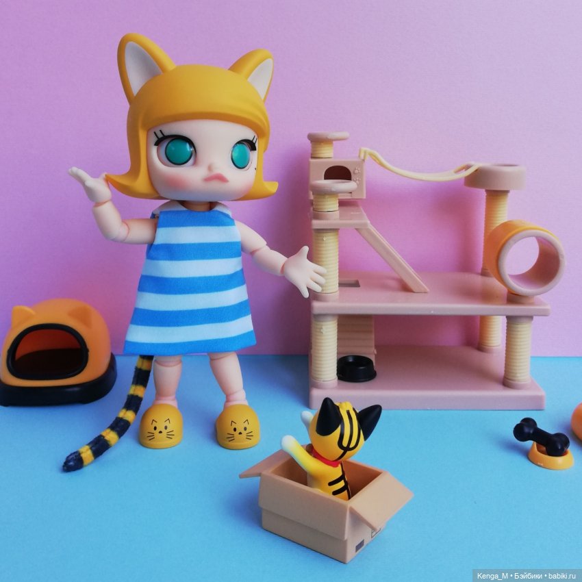 Popmart Molly cat. Молли-кошечка (фото 7)