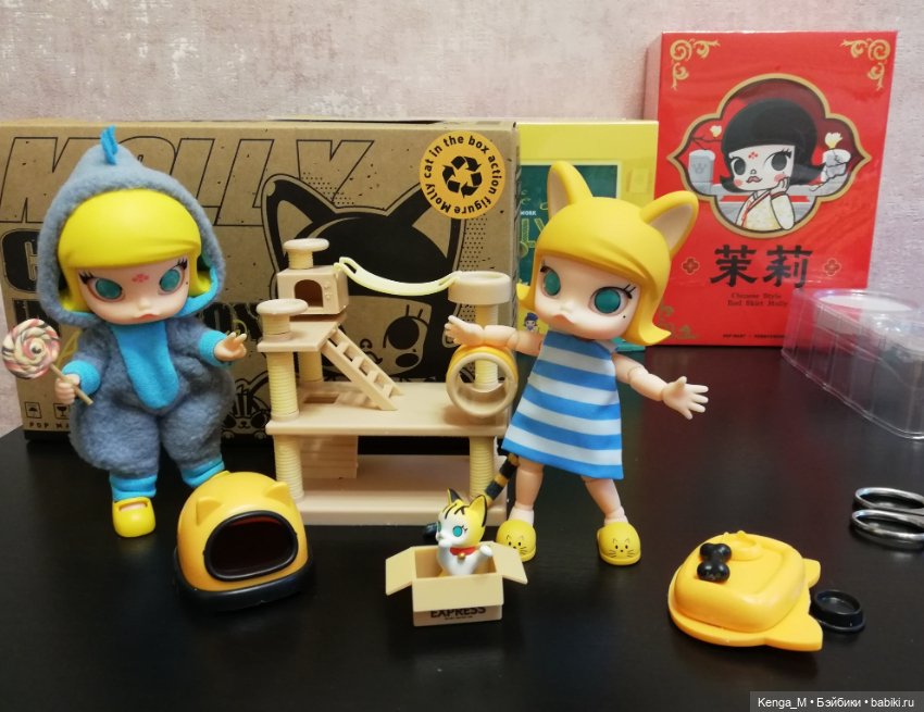 Popmart Molly cat. Молли-кошечка (фото 8)