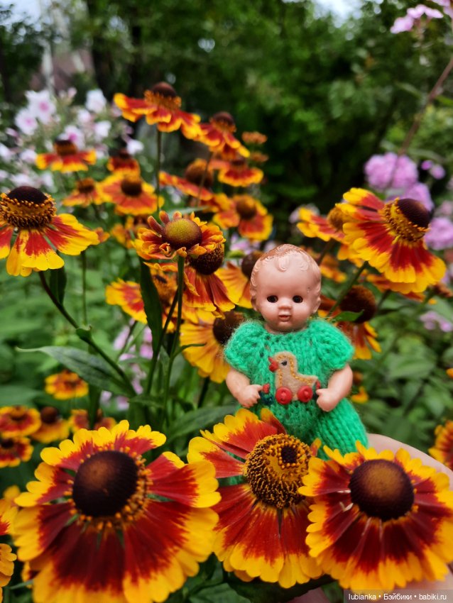 Клеверочек на прогулке — Винтажные куклы ГДР (Немки): Бигги (фото 6)