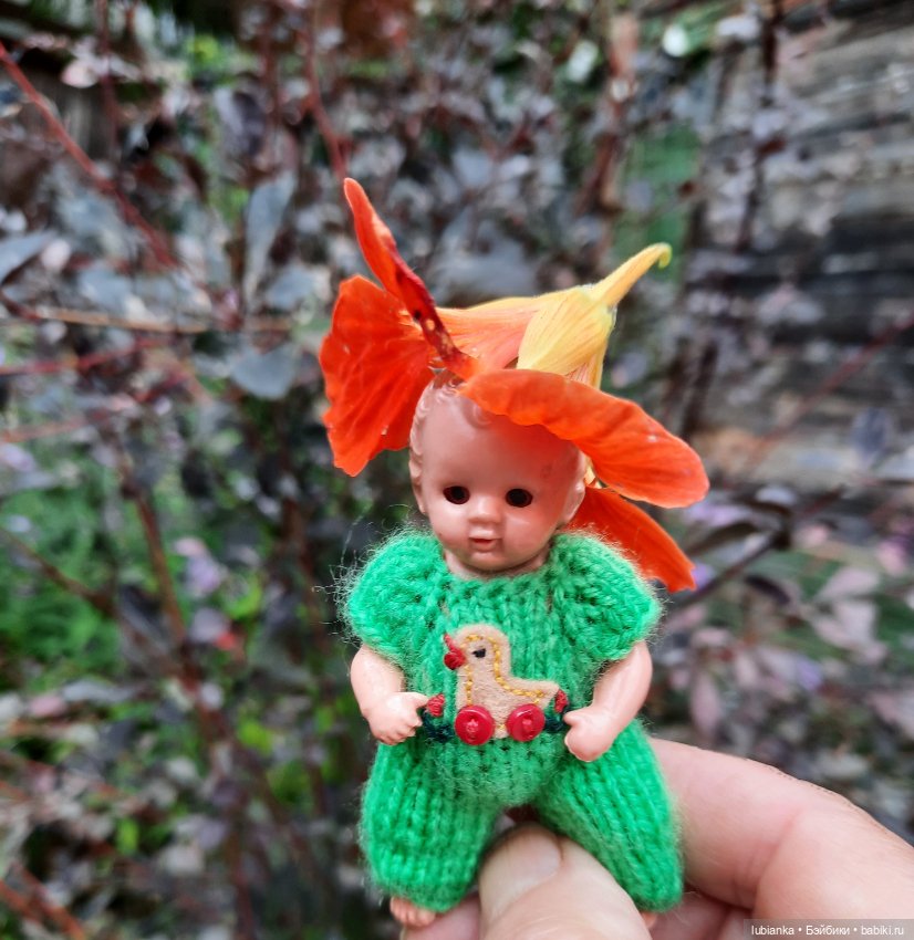 Клеверочек на прогулке — Винтажные куклы ГДР (Немки): Бигги