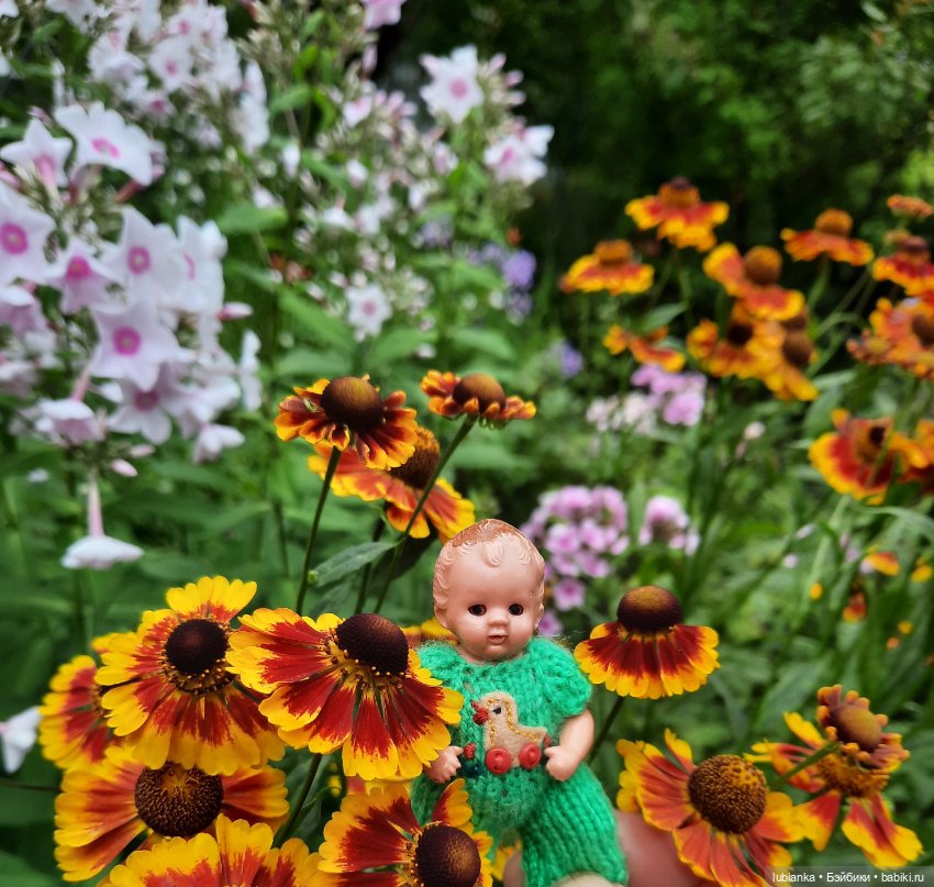 Клеверочек на прогулке — Винтажные куклы ГДР (Немки): Бигги