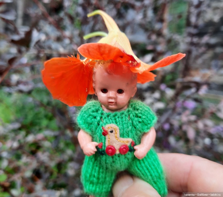 Клеверочек на прогулке — Винтажные куклы ГДР (Немки): Бигги