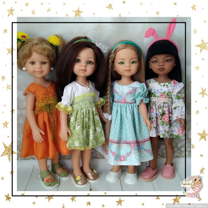 Платья моим Паолочкам — Куклы Paola Reina (Паола Рейна): новинки (фото 5)
