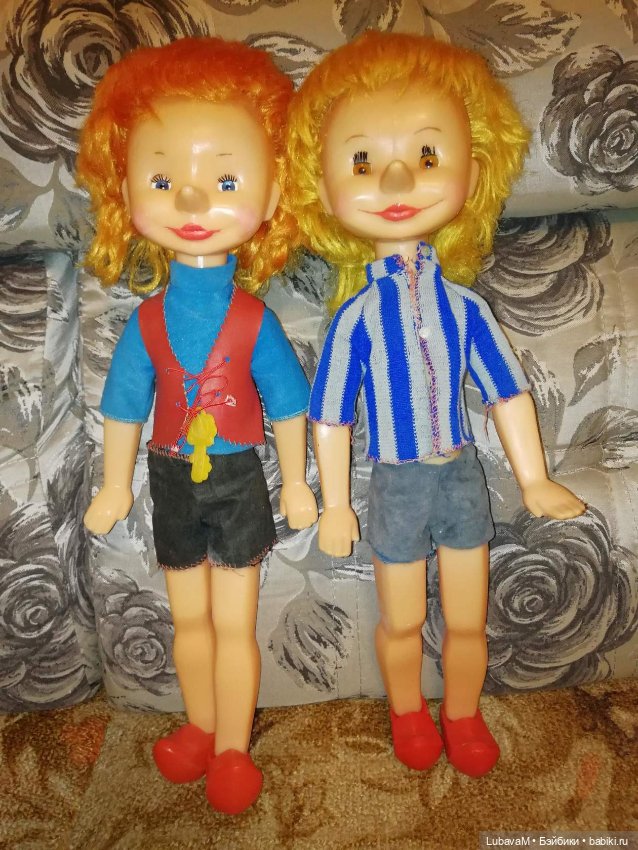 Мои Буратинки и Мальвинки