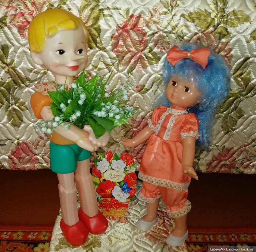 Мои Буратинки и Мальвинки