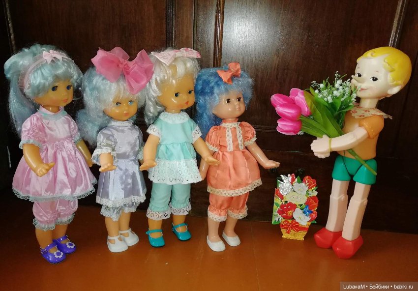 Мои Буратинки и Мальвинки