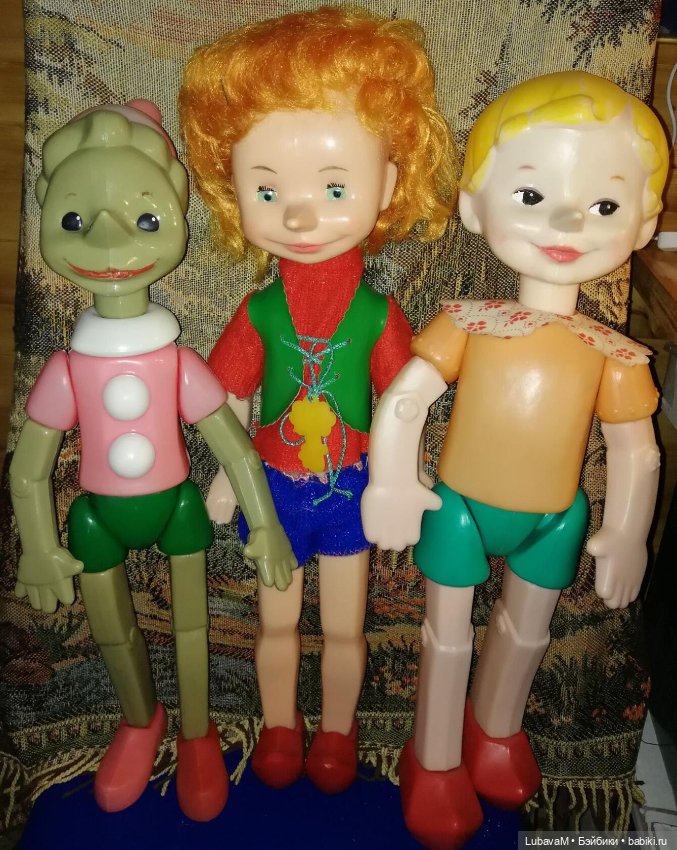Мои Буратинки и Мальвинки