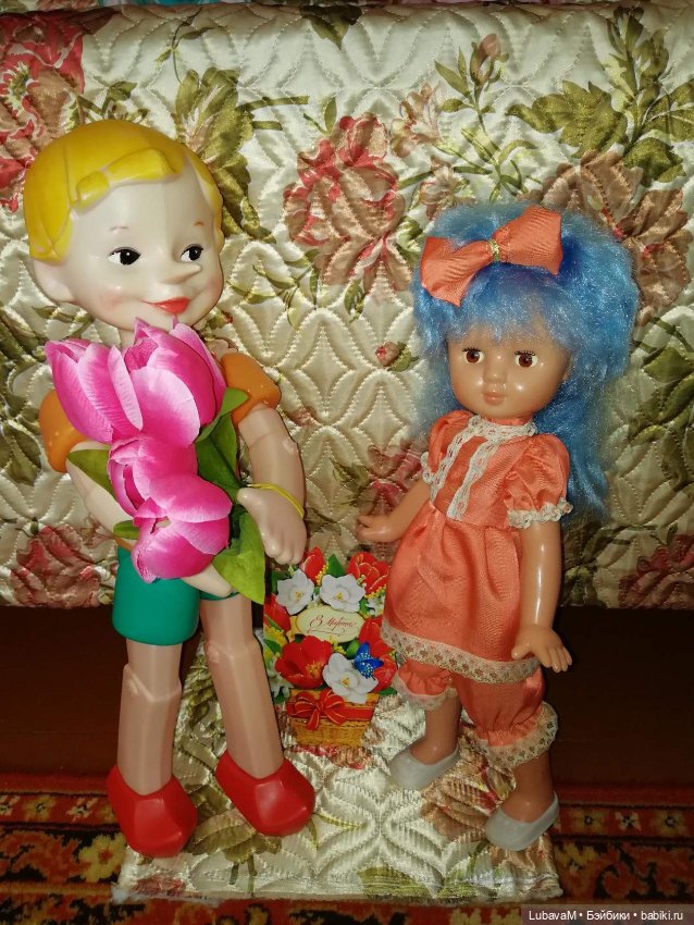 Мои Буратинки и Мальвинки