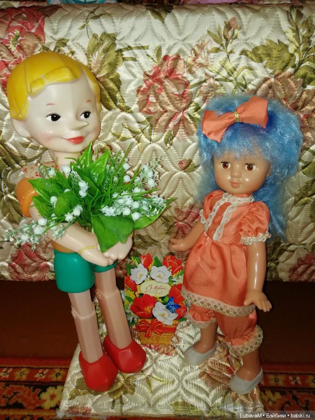 Мои Буратинки и Мальвинки