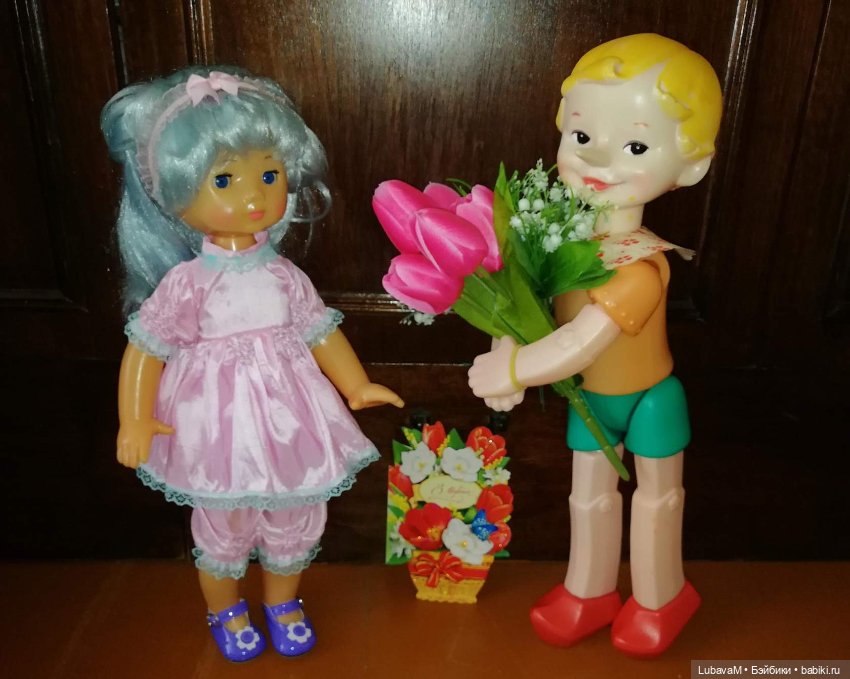 Мои Буратинки и Мальвинки