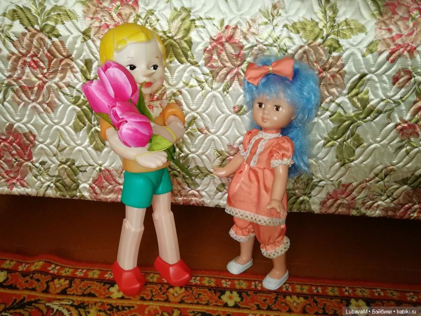 Мои Буратинки и Мальвинки