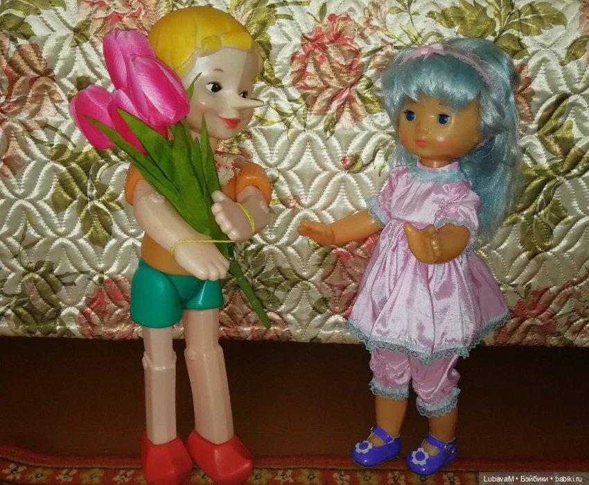 Мои Буратинки и Мальвинки