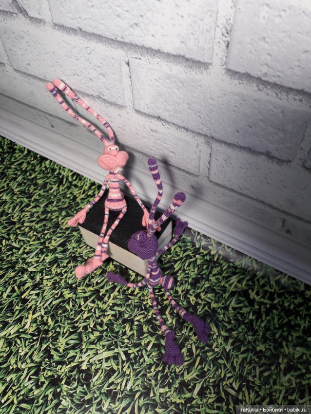 Ещё парочка Кренделей — Вязаные игрушки и амигуруми: крючком (фото 6)