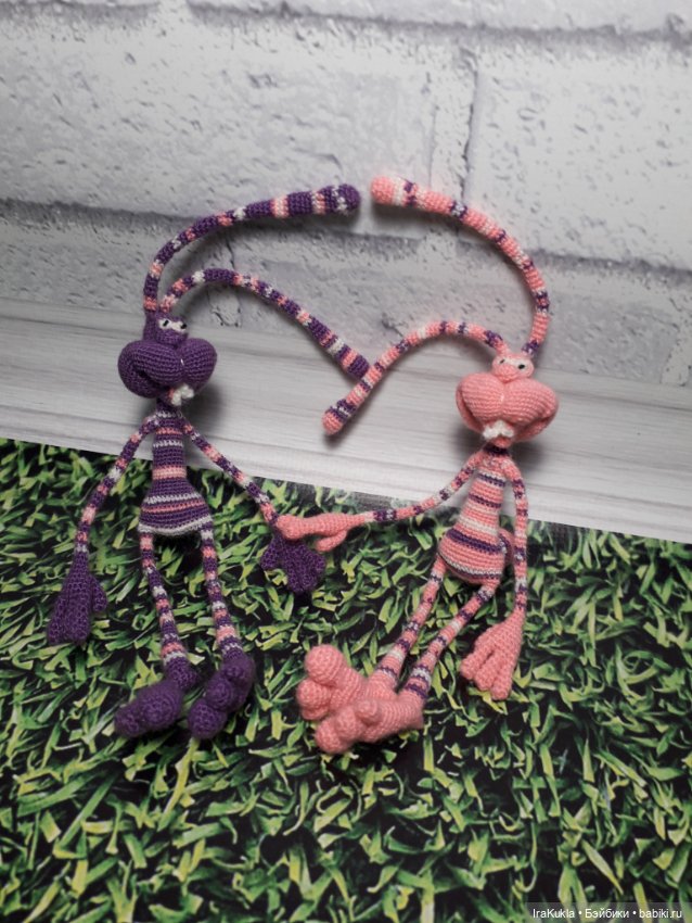 Ещё парочка Кренделей — Вязаные игрушки и амигуруми: крючком (фото 4)