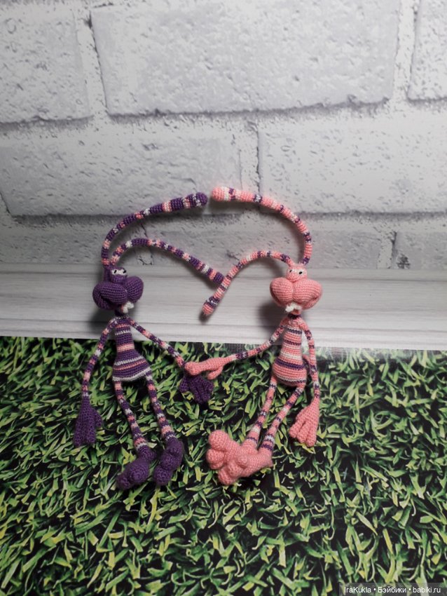 Ещё парочка Кренделей — Вязаные игрушки и амигуруми: крючком (фото 3)