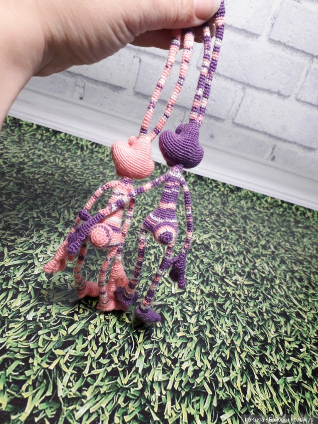 Ещё парочка Кренделей — Вязаные игрушки и амигуруми: крючком (фото 2)