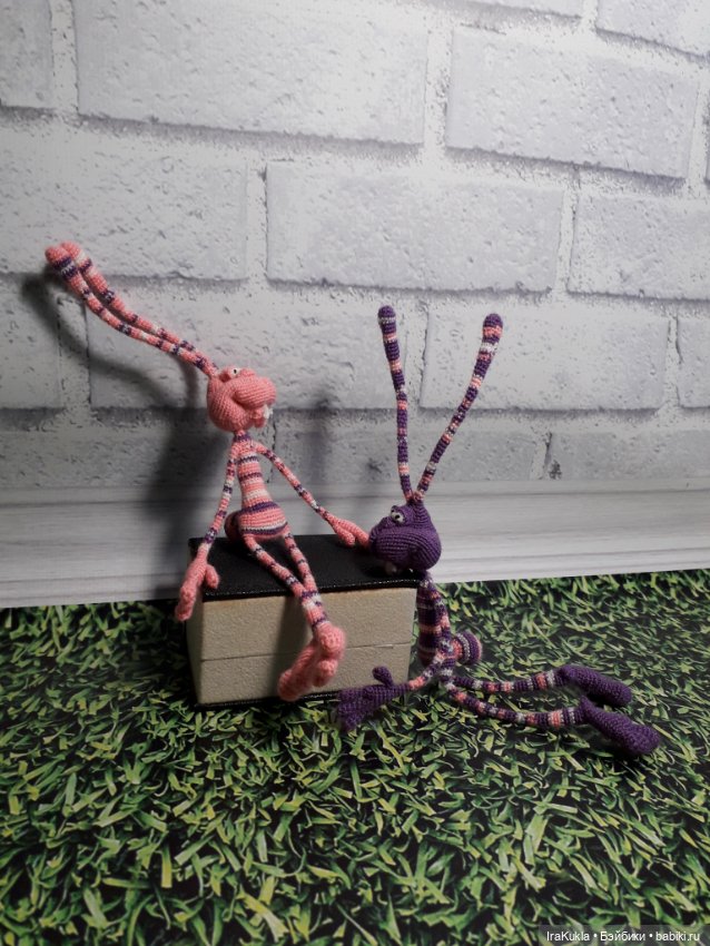 Ещё парочка Кренделей — Вязаные игрушки и амигуруми: крючком (фото 7)