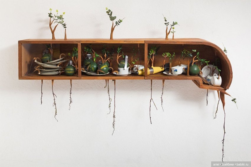 Оригинальные скульптуры из дерева от Камиль Качани (Camille Kachani) (фото 5)