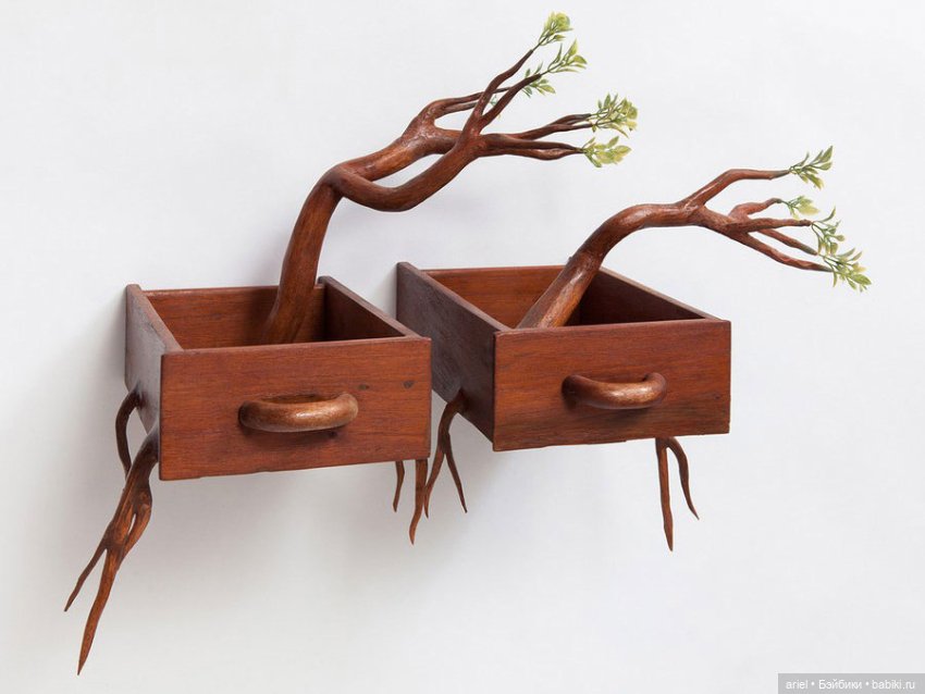 Оригинальные скульптуры из дерева от Камиль Качани (Camille Kachani) (фото 6)