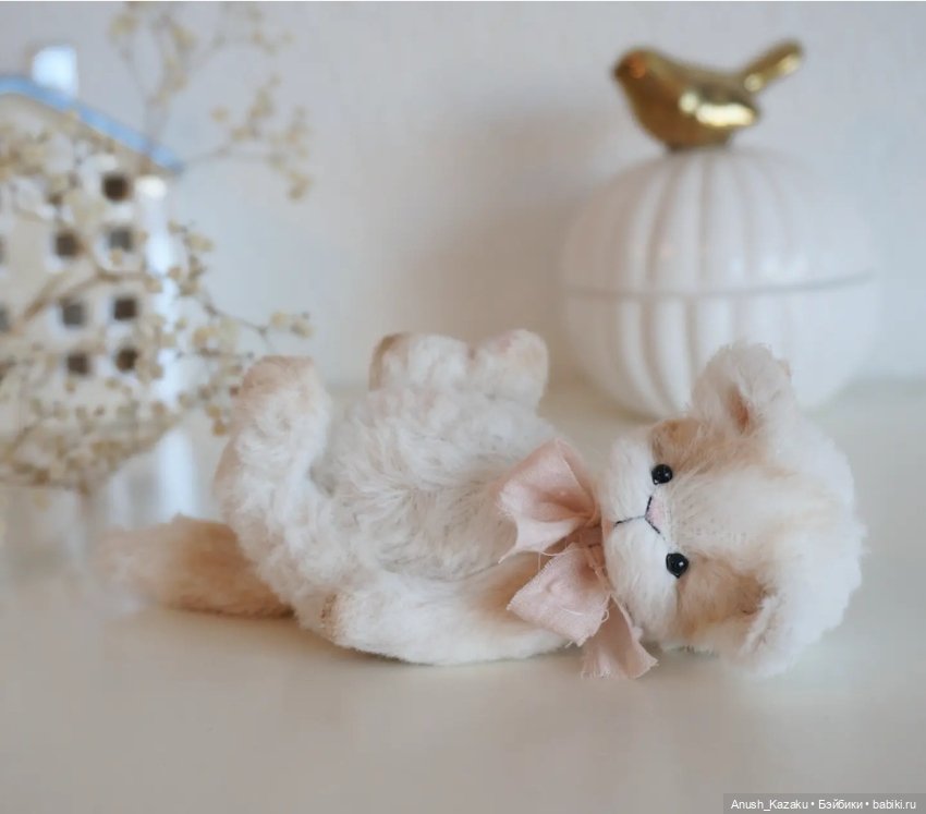 Котёнок Тимми 🧡 — Авторские мишки Тедди и друзья: фото