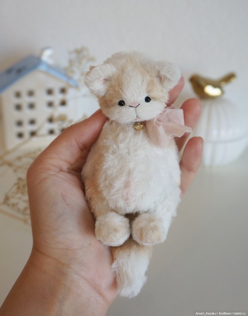 Котёнок Тимми 🧡 — Авторские мишки Тедди и друзья: фото (фото 5)