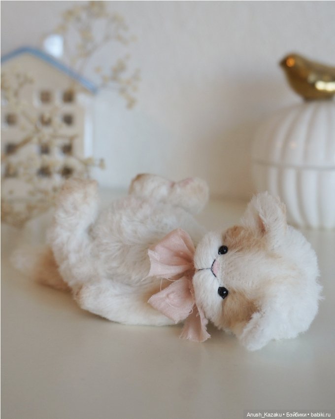 Котёнок Тимми 🧡 — Авторские мишки Тедди и друзья: фото (фото 4)