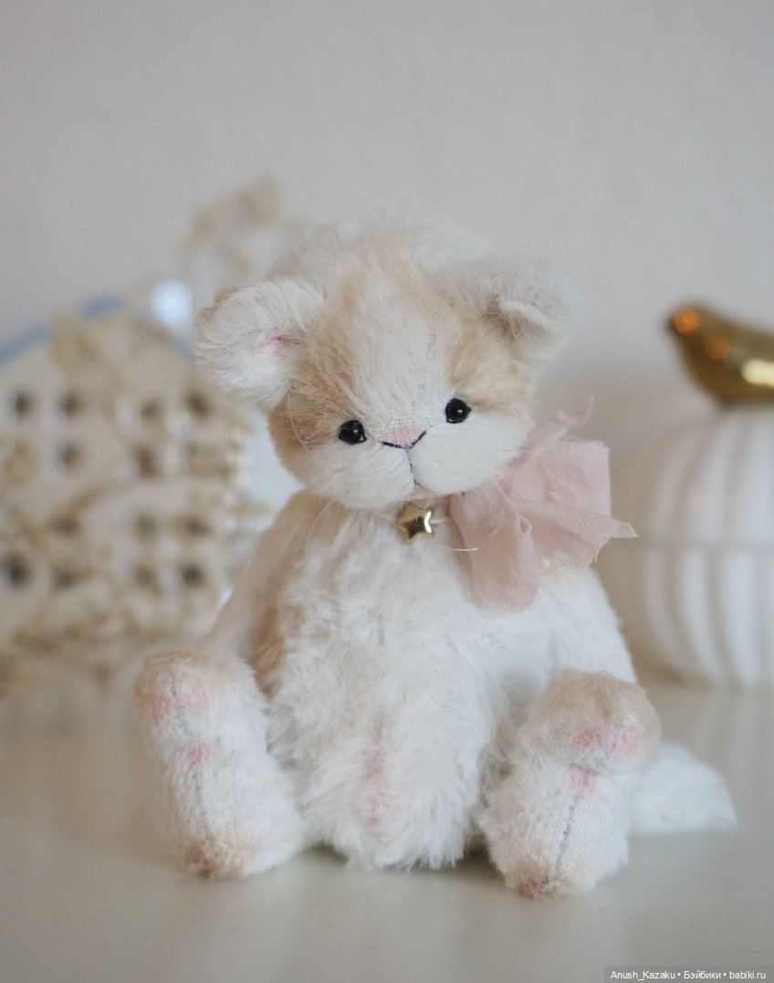 Котёнок Тимми 🧡 — Авторские мишки Тедди и друзья: фото (фото 2)